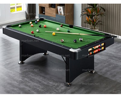 Mesa de Billar CONTENDER - plegable de 8ft (2.44 x 1.37) - Color Negro Mesa de Billar CONTENDER - plegable de 8ft (2.44 x 1.37) - Color Negro